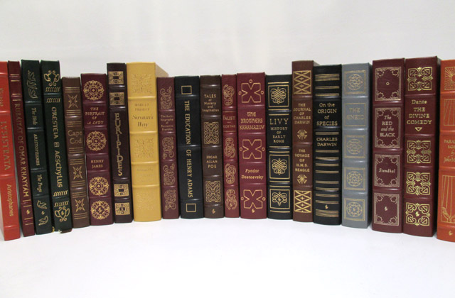 TWENTY EASTON PRESS LEATHER BOUND BOOKS Including The Devine Comedy