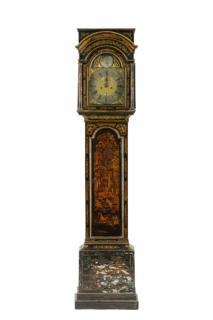 George II Japanned Long Case Clock John Pyke John Pyke