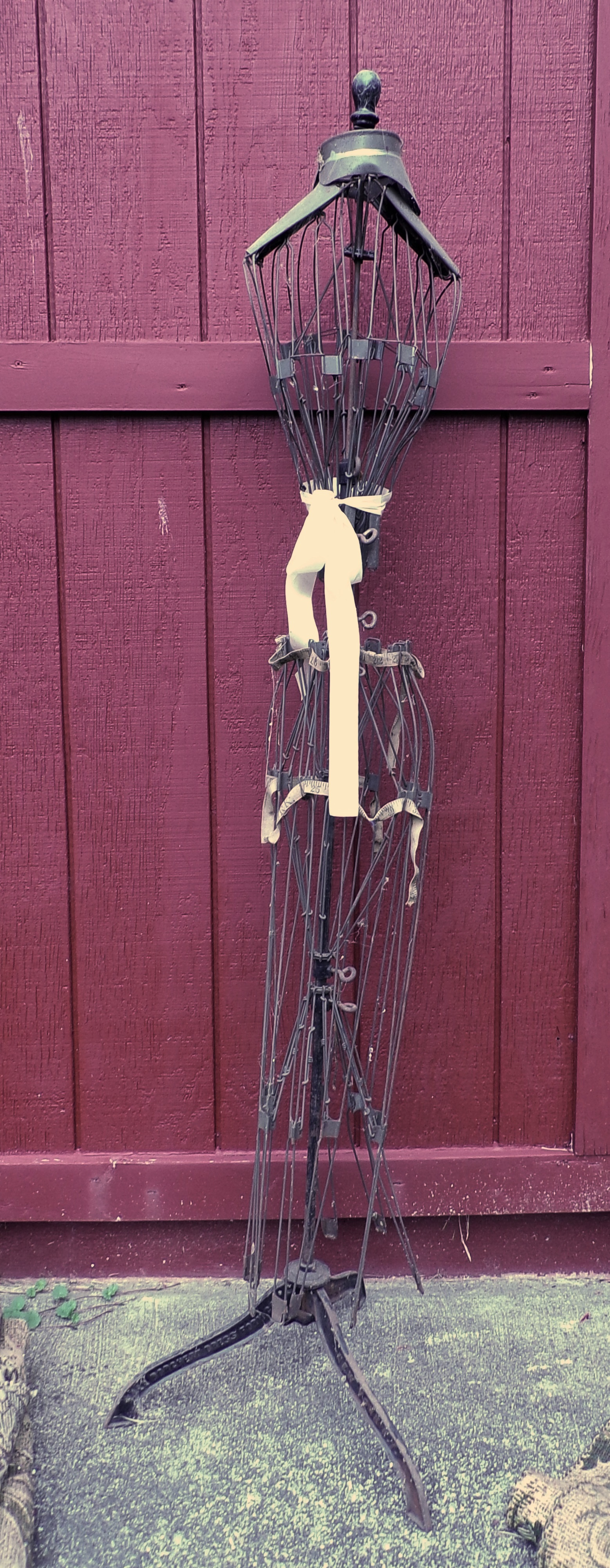 Adjustable mannequin Hall Borchert dress form 64 h