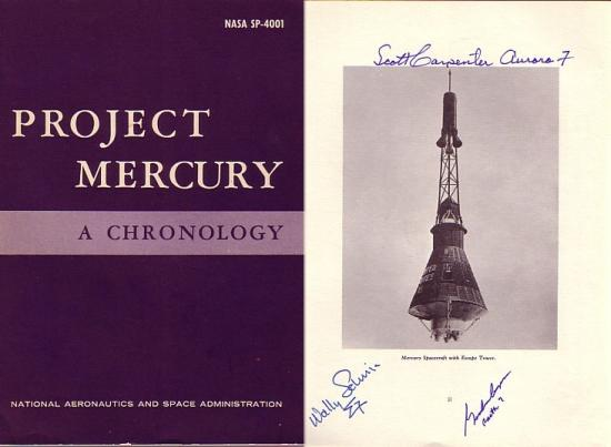Project Mercury A Chronology Starting from the 1940s describes events