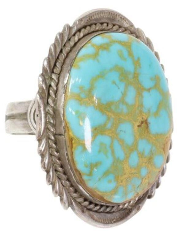 Gent s Native American sterling silver ring Ben Begaye Navajo