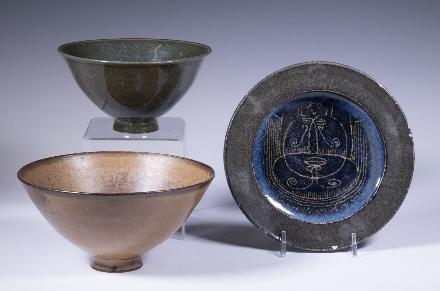 EDWIN MARY SCHEIER NH AZ 1910 2007 8 STUDIO POTTERY