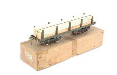 Hornby O Gauge early No 2 Timber Wagon Version with