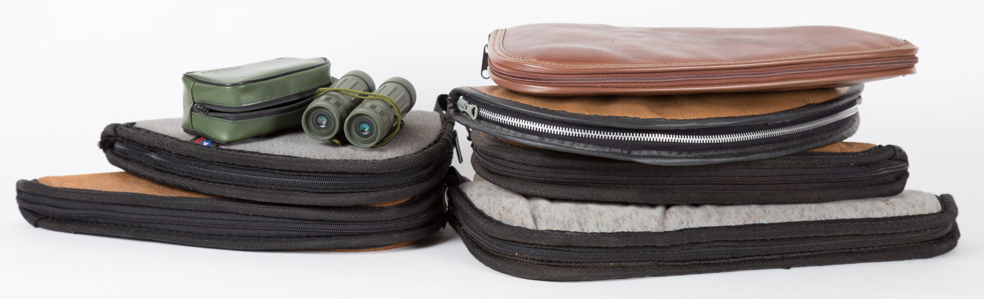 and pair of Focal 10 x 22 binoculars with soft