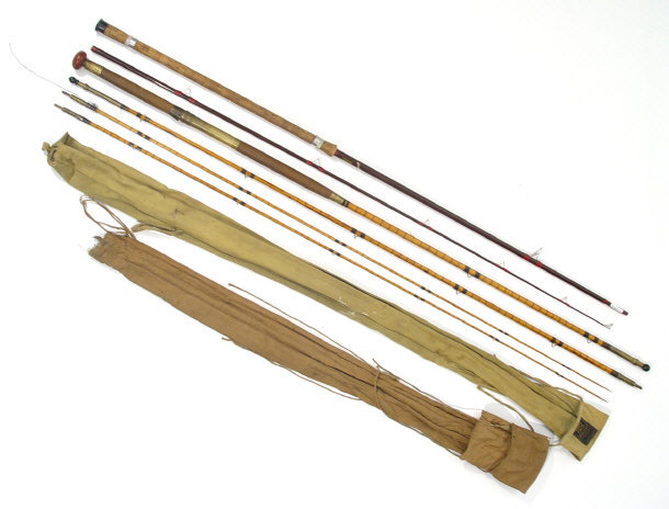 Hardy Swing Tip two piece fishing rod together with a