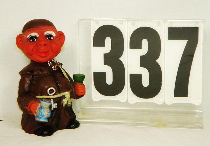 1963 Germany bobble head Monk 6 inches tall good condition