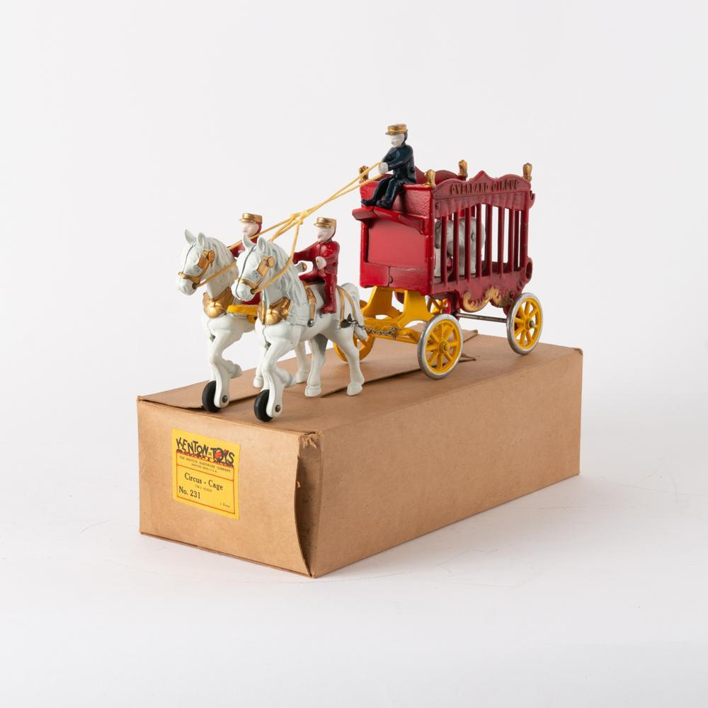 KENTON NO 231 CAST IRON CIRCUS CAGE Kenton Hardware Company