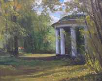 Mark Kremer Russian born 1928 Rotonda Oil on canvas signed