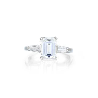 A 2 01 Featuring a 2 01 carat emerald cut