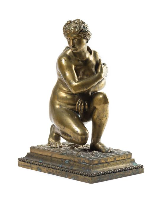 Sale 379 Lot 378 A Continental Bronze Figure of Lely