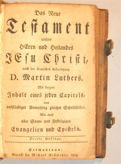 1 vol Bible in German Das Neue Testament Nach der