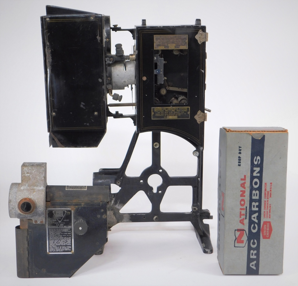 EARLY HOLMES 35MM SILENT MOVIE PROJECTOR 1 Early Holmes 35mm