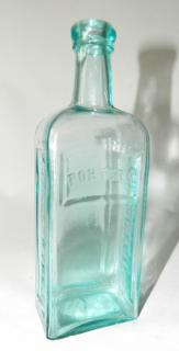Porter s medicine bottle Medicine rectangular marked Porter s on