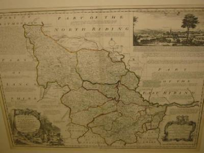EMANUEL BOWEN The West Riding of Yorkshire divided into its