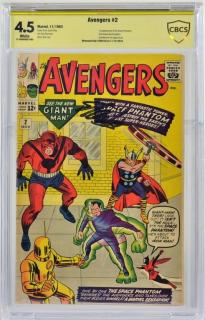 Marvel Comics Avengers No 2 CBCS Gold 4 5 Stan