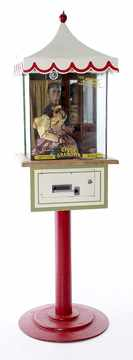 Genco Gypsy Grandma Fortune Teller coin op circa 1957 animated