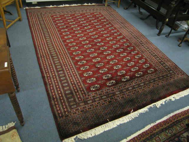 Bakteria Persian Handmade Silk Wool Rug fine tight weave elaborate