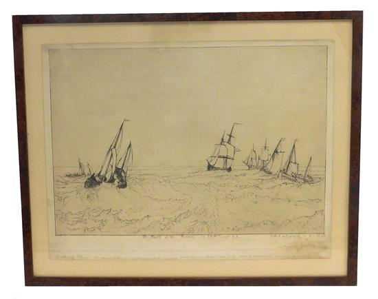 Sir Francis Seymour Haden English 1818 1910 etching The Mouth
