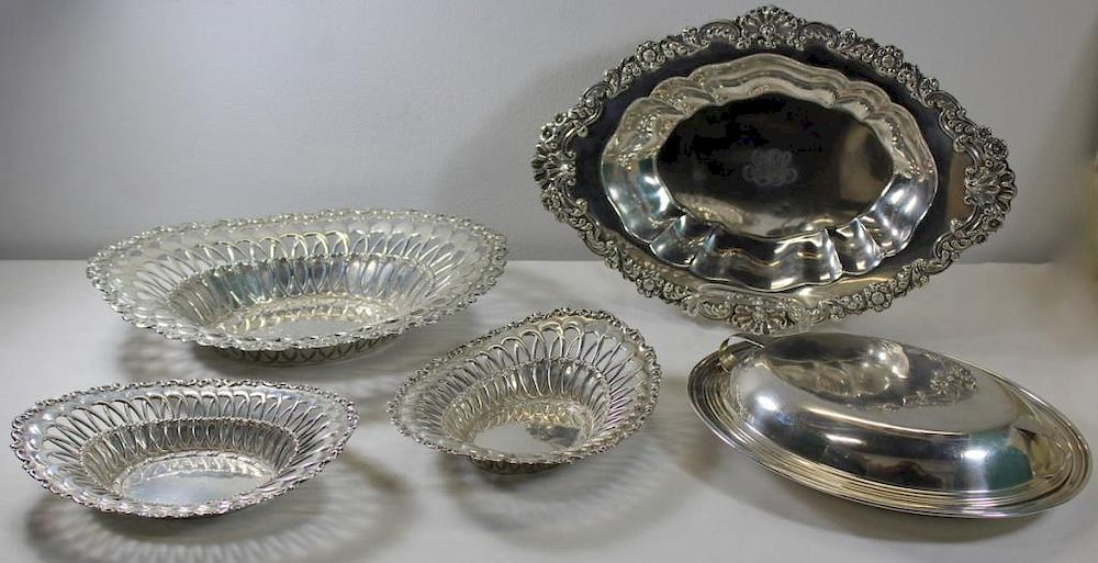 STERLING Assorted Lot of Sterling Hollow Ware Includes a Weidlich