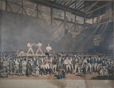 After T Blake The Interior of the fives court with