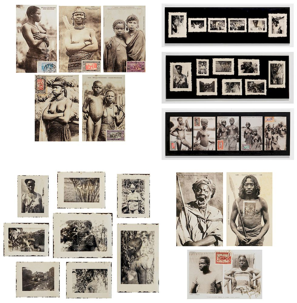 Group of 19 African Photographic Prints Group of 19 African
