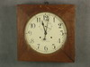 GALLERY CLOCK Oak cased Seth Thomas gallery clock large dial
