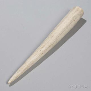 Carved Walrus Oosic Fid 19th century lg 12 3 4