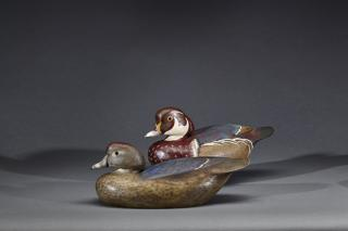 Wood Duck Pair Ken Anger 1904 Wood Duck PairKen Anger