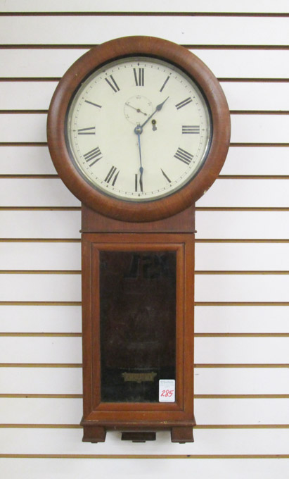 SETH THOMAS ONE WEIGHT REGULATOR NO 2 WALL CLOCK Seth