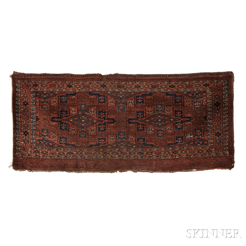 Yomud Torba West Turkestan late 19th century the red brown