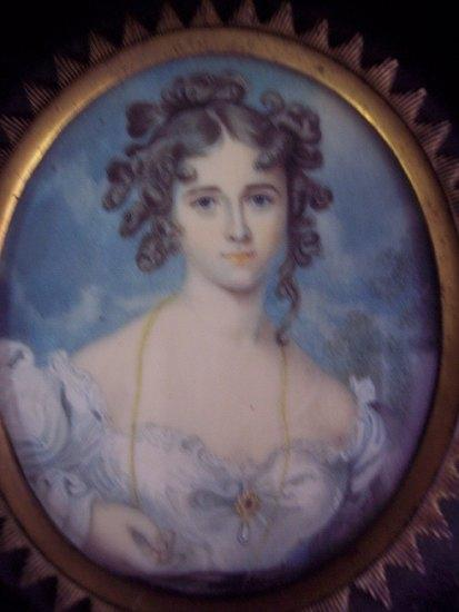 English School 19th Century Portrait of a Young Lady circa