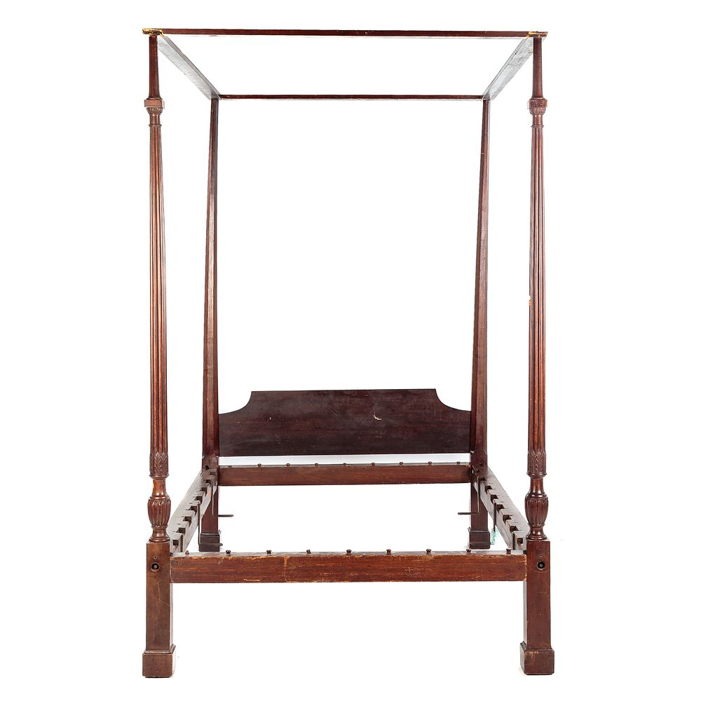 Important American Canopy Bed Attr John Townsend Newport Rhode Island