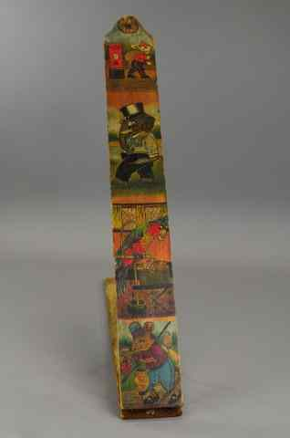 STORYBOOK CHILD S HEIGHT MARKER BOARD Folding board has elaborately