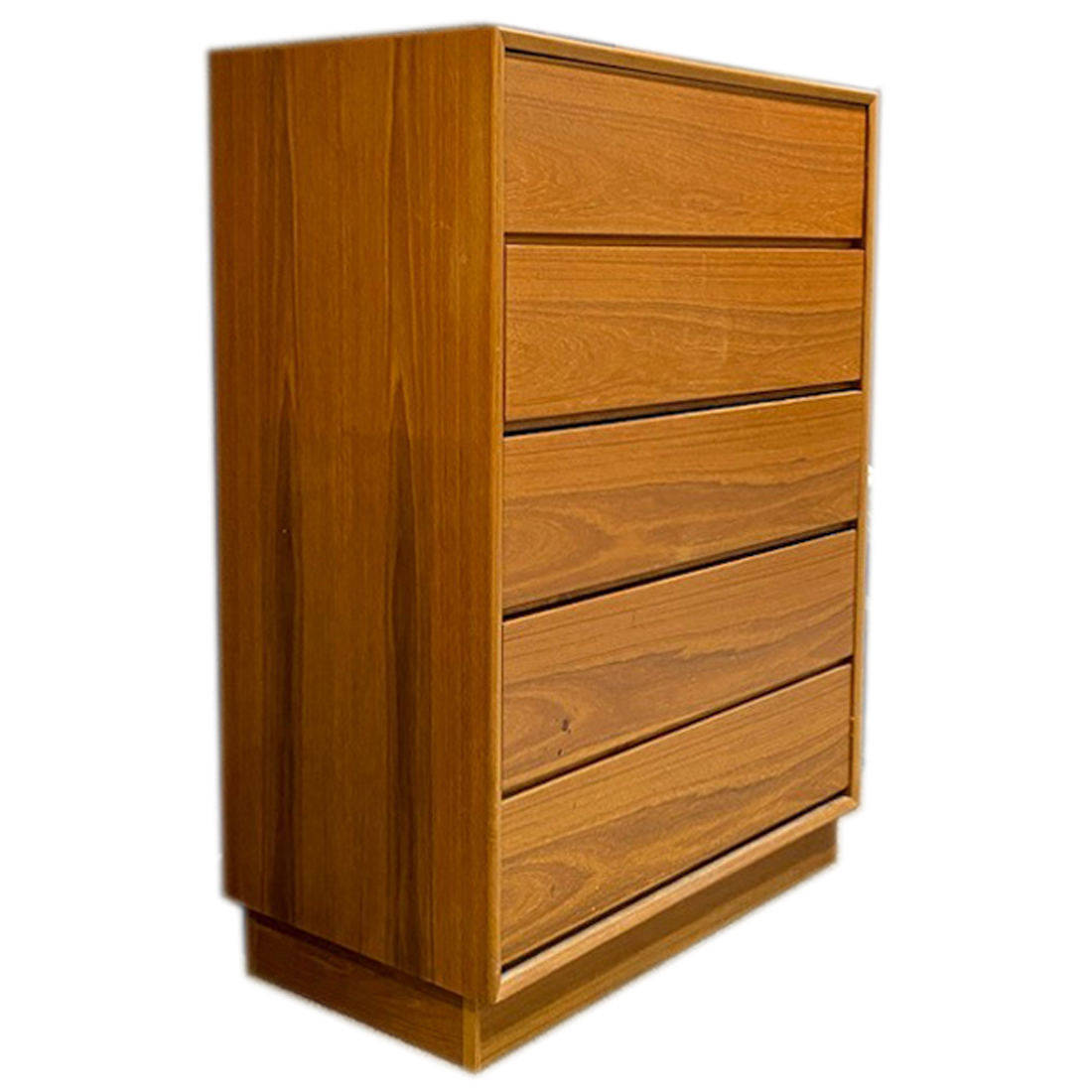 CM Haarby Five Drawer Dresser Denmark teak 45 25 h