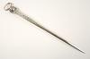 MEAT SKEWER 18th c hallmarked silver meat skewer stamped London