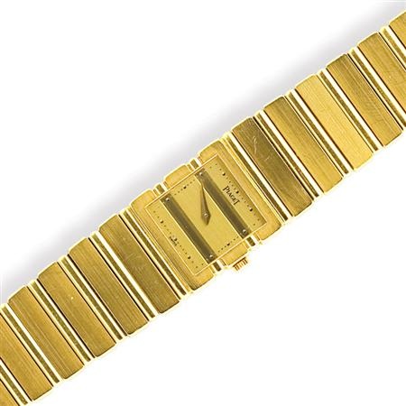 Gold Wristwatch Piaget Estimate 2 500 3 500
