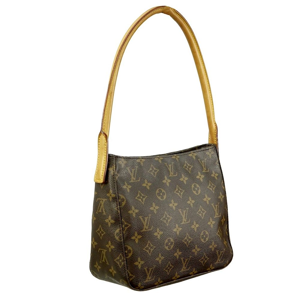 Louis Vuitton Brown Monogram Looping MM Bag Louis Vuitton Brown