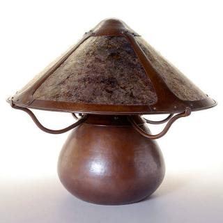 Dirk Van Erp D Arcy Gaw Gourd Lamp Lamp has