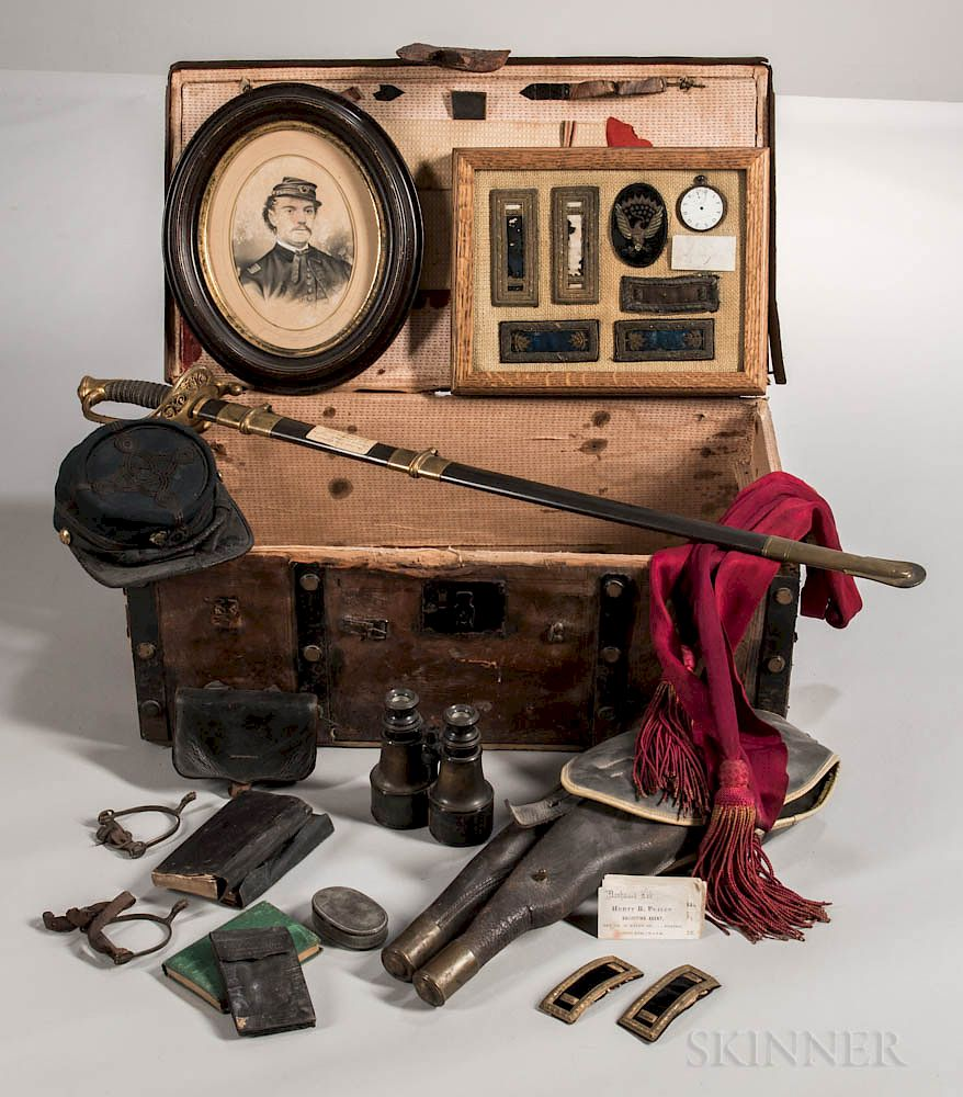 Trunk and Civil War Items Identified to Captain John W