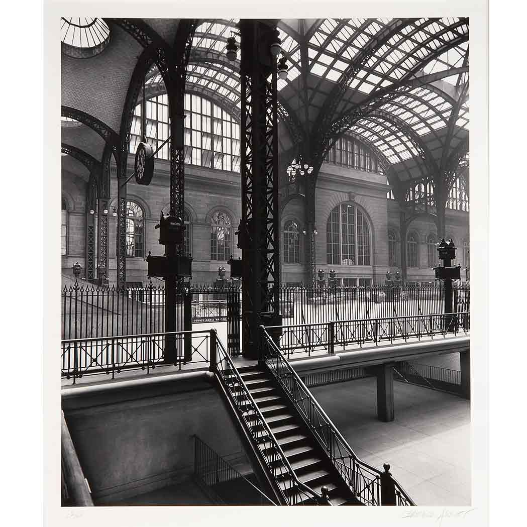 ABBOTT BERENICE 1898 1991 Penn Station Gelatin silver print 18