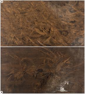 MIKHAIL MIKHAILOVICH TARKHANOV RUSSIAN 1888 1962 Double Sided Abstract Composition
