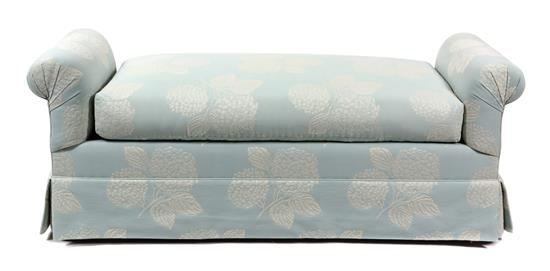 Sale 491 Lot 413 A Contemporary Upholstered Window Bench 20th