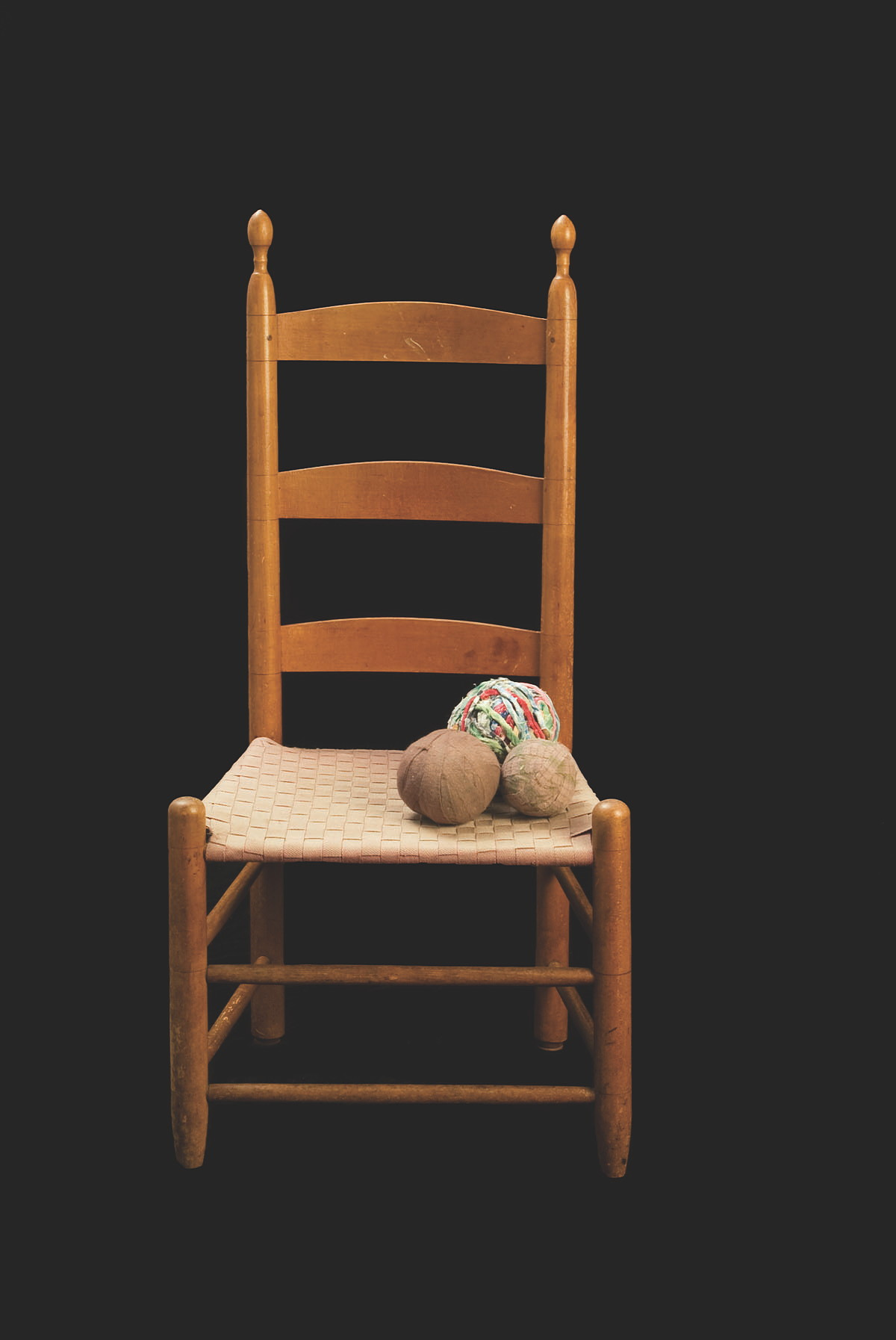 SHAKER YOUTH S TILTER CHAIR NEW LEBANON NEW YORK CIRCA