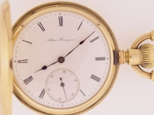340 Swiss Bourguin 17J KWKS 18K HC 52mm 38 DWT