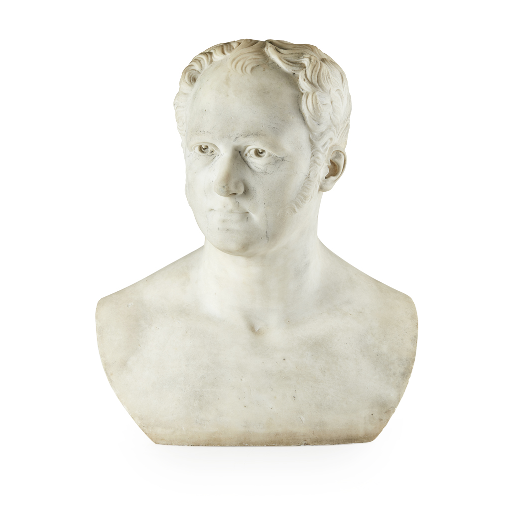 WORKSHOP OF CHRISTIAN DANIEL RAUCH GERMAN 1777 1867 WHITE MARBLE