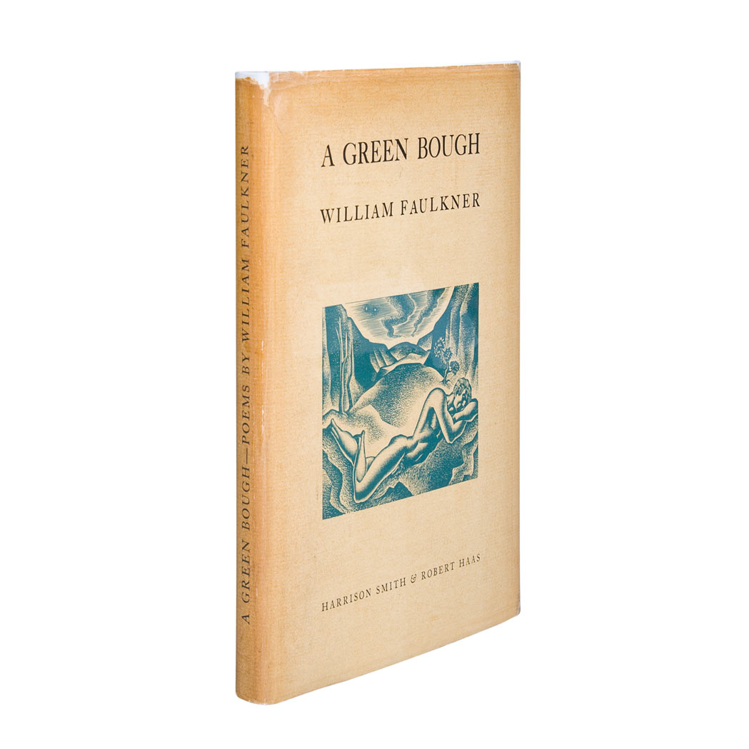 FAULKNER WILLIAM A Green Bough New York Harrison Smith and