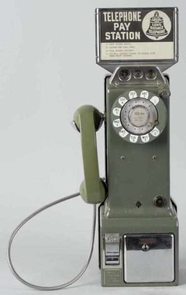 Bell System Pay Telephone Description Circa 1959 Phone has green