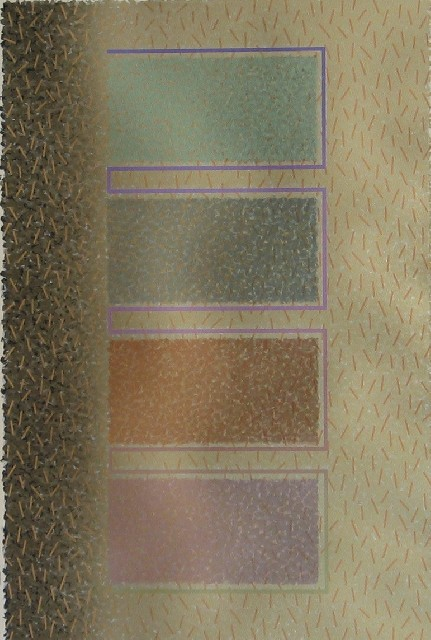 Brad Far Golden Agate 1984 screenprint 62 150 signed Brad