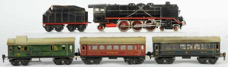 Marklin O Gauge Passenger Train Set German Wind cutter steam