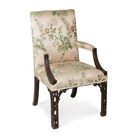 George III Mahogany Armchair Estimate 2 500 3 500